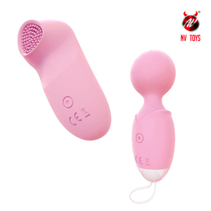 Massageador De Clitoris Even Duplo Com Função Aquecimento Nv Toys