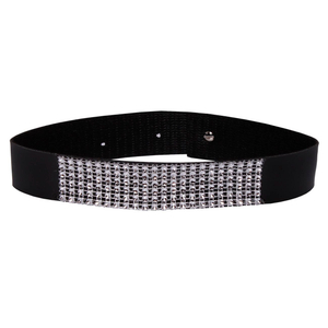 Gargantilha Strass Dominatrix