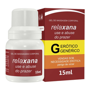 Relaxana Gel Para Massagem 15ml Secret Love