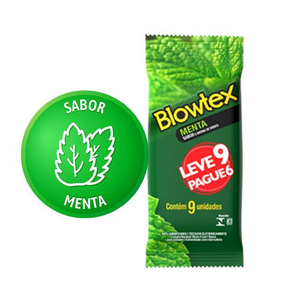 Presevativo Sabor E Aroma Leve 9 Pague 6  Blowtex