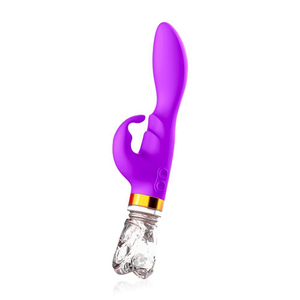 Vibrador Love Com Estimulador Clitoriano Rabbit 10 Níveis Vibratórios Hantewei