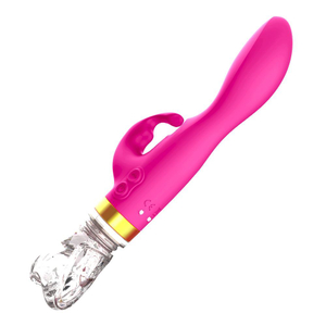 Vibrador Love Com Estimulador Clitoriano Rabbit 10 Níveis Vibratórios Hantewei