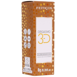 Orgasmo 3d Excitante 3 Em 1 8g Feitiços