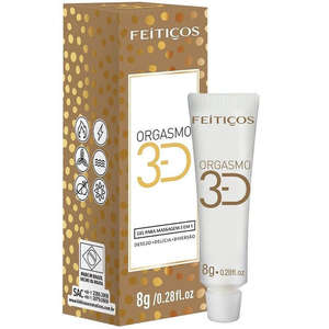 Orgasmo 3d Excitante 3 Em 1 8g Feitiços