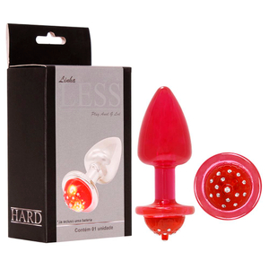 Plug Anal Less Com Led Grande Hard