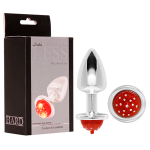 Plug Anal Less Com Led Grande Hard