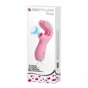 Vibrador Estimuldor Sugador Ralap Pretty Love 