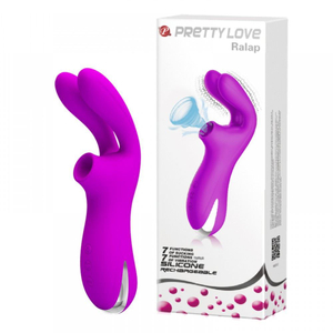 Vibrador Estimuldor Sugador Ralap Pretty Love 