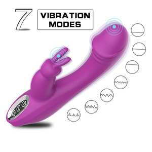 Vibrador Ponto G Soft Rabbit Naughtyu S Hande 