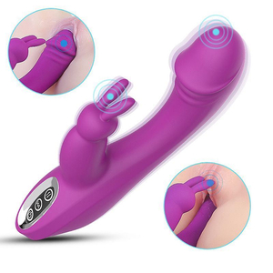 Vibrador Ponto G Soft Rabbit Naughtyu S Hande 