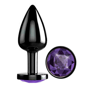 Plug Anal Black Diamond 7 X 2,8 Cm Delicious 