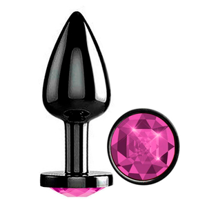 Plug Anal Black Diamond 7 X 2,8 Cm Delicious 