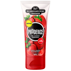 Gel E Lubrificante Intimo Sabor E Aroma 2x1 100ml Prudence 