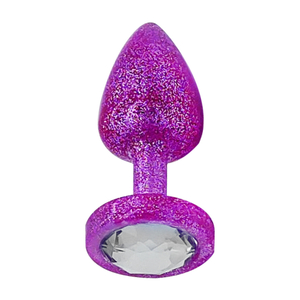 Plug Anal Glitter Lux Médio Less Hard