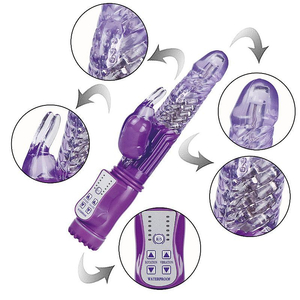 Vibrador Cummer Rotativo 36 Vibrações Com Rotação 360º Recarregável Vibe Toys