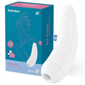 Satisfyer Curvy 2+ Vibrador Curvo Estimulador Clitoriano 11 Modos De Ondas Pressão 