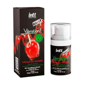 Vibration Power Extra Forte Maçã Do Amor 17ml Intt