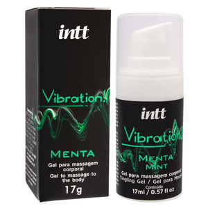 Vibration Gel Para Massagem El.trico Vários Sabores Intt