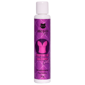 Perfume De Calcinha Gel Desodorante Feminino 50g Banho De Gata Sexy