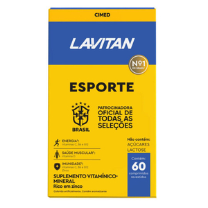 Lavitan Esporte 60 Comprimidos Cimed