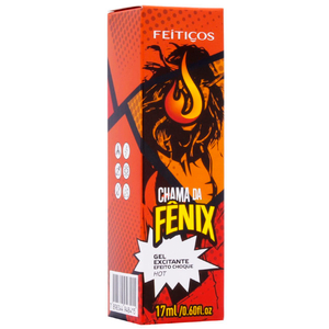 Chama Da Fênix Gel Excitante Hot 17ml Feitiços