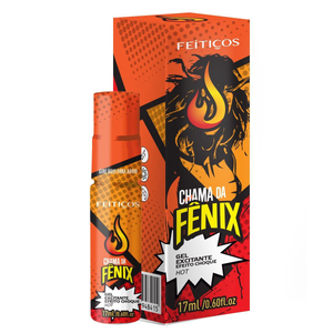 Chama Da Fênix Gel Excitante Hot 17ml Feitiços