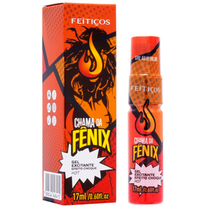 Chama Da Fênix Gel Excitante Hot 17ml Feitiços