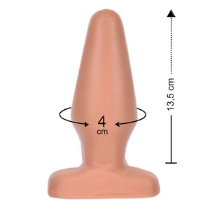 Plug Anal Soft Line 13,5x4 Cm Ktoy