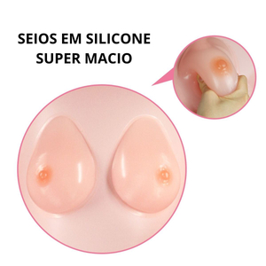 Boneca Inflável Victória Brunette Com Seios Em Silicone Lovetoy