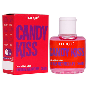 Candy Kiss Calda Beijável 35ml Feitiços