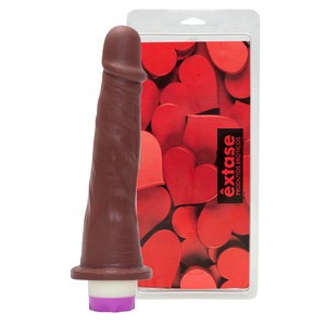 Prótese Com Vibrador Interno 19,5 X 4cm êxtase