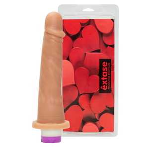 Prótese Com Vibrador Interno 19,5 X 4cm êxtase