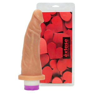 Prótese Com Vibrador Interno E Veias Salientes 16 X 3,4cm êxtase