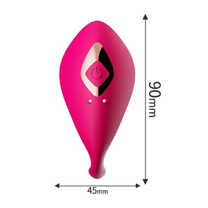 Vibrador De Casal Silicone Sem Fio 7 Modos De Vibração Dibe