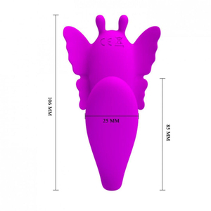 Vibrador De Casal Chimera 12 Vibrações Com Controle Wireless Pretty Love