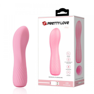 Vibrador Ponto G 12 Modos De Vibração Adam Pretty Love