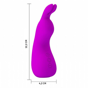 Vibrador Rabbit Nakki Massageador 7 Modos De Vibração Pretty Love