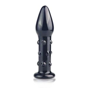 Plug Anal Glass Romance Cônico Relevo Lovetoy