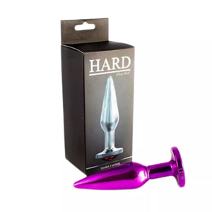 Plug Anal Slim Com Pedra Hard