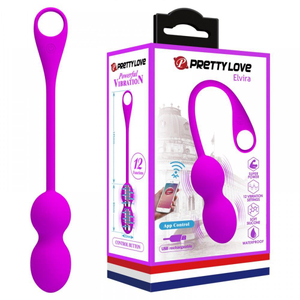 Cápsula Vibratória Elvira Com Bluetooth 12 Vibrações App Control Pretty Love