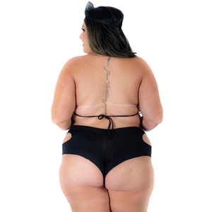 Fantasia Plus Size Mini Xerife Pimenta Sexy