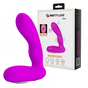 Vibrador De Ponto G E Clitóris Piper 12 Modos De Vibração Pretty Love