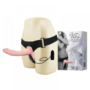 Cinta Peniana Com Plug Vaginal E Vibração Multivelocidades Passionate Harness