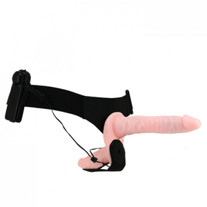 Cinta Peniana Com Plug Vaginal E Vibração Multivelocidades Passionate Harness