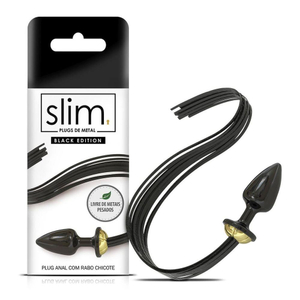 Plug Anal Com Rabo Chicote Slim Sexy Fantasy