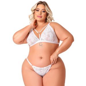 Conjunto Cinderela Plus Size Coleção Kisses Tallyta Moda Apimentada