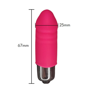 Vibrador Cápsula Power Silicone Pênis Funny Sextoys