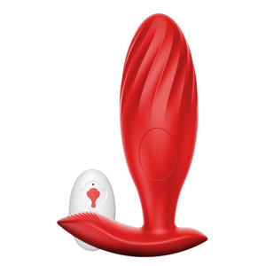 Plug Anal De Silicone Com Controle Remoto 12 Vibrações Vibe Toys