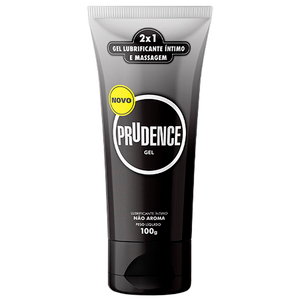 Gel Lubrificante E Massagem 2x1 Sem Aroma 100g Prudence