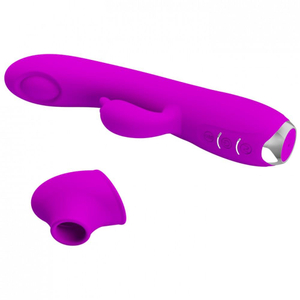 Vibrador Regina Jack Rabbit 3 Em 1 Vibração E Pulsação Pretty Love